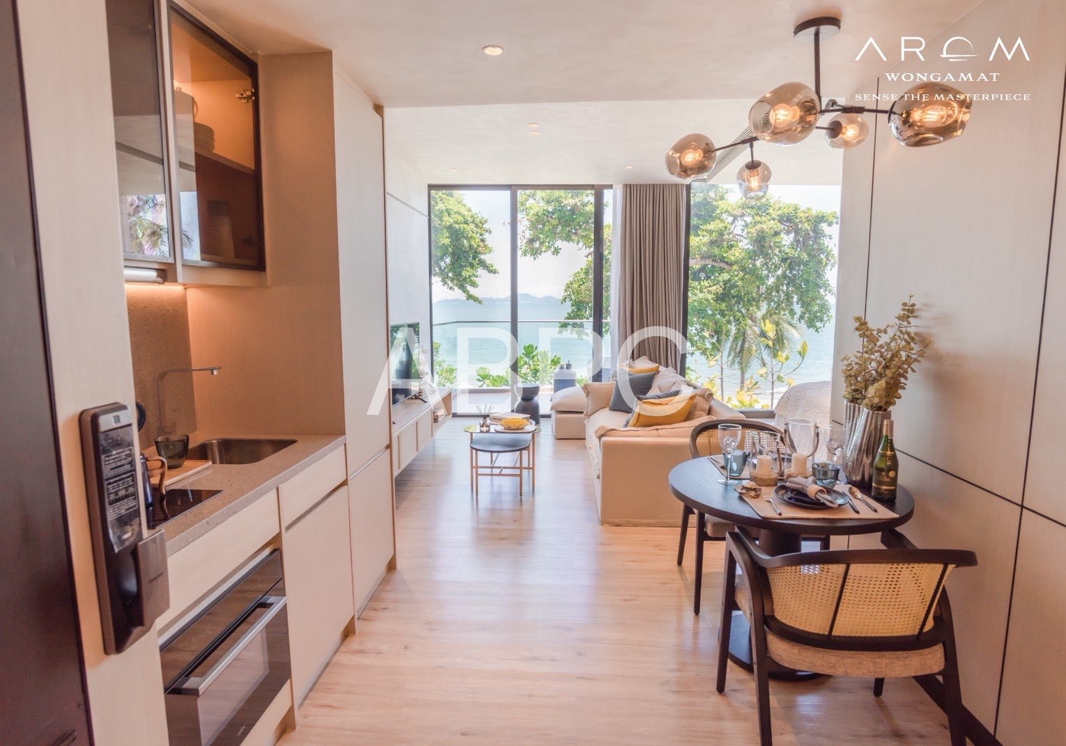 One bedroom for sale in Arom Wongamat photo 8