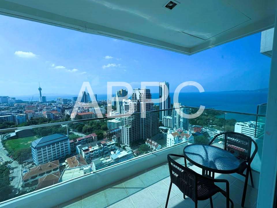 High Floor Ocean View 1 Bed 1 Bath Condo In Pratumnak photo 2