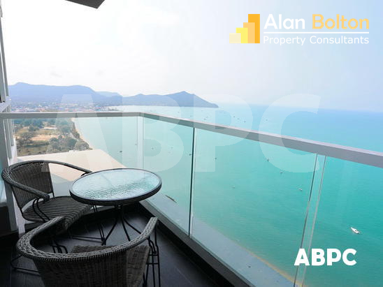 Ocean View 1 Bed 1 Bath Condo in Bang Saray CR5696