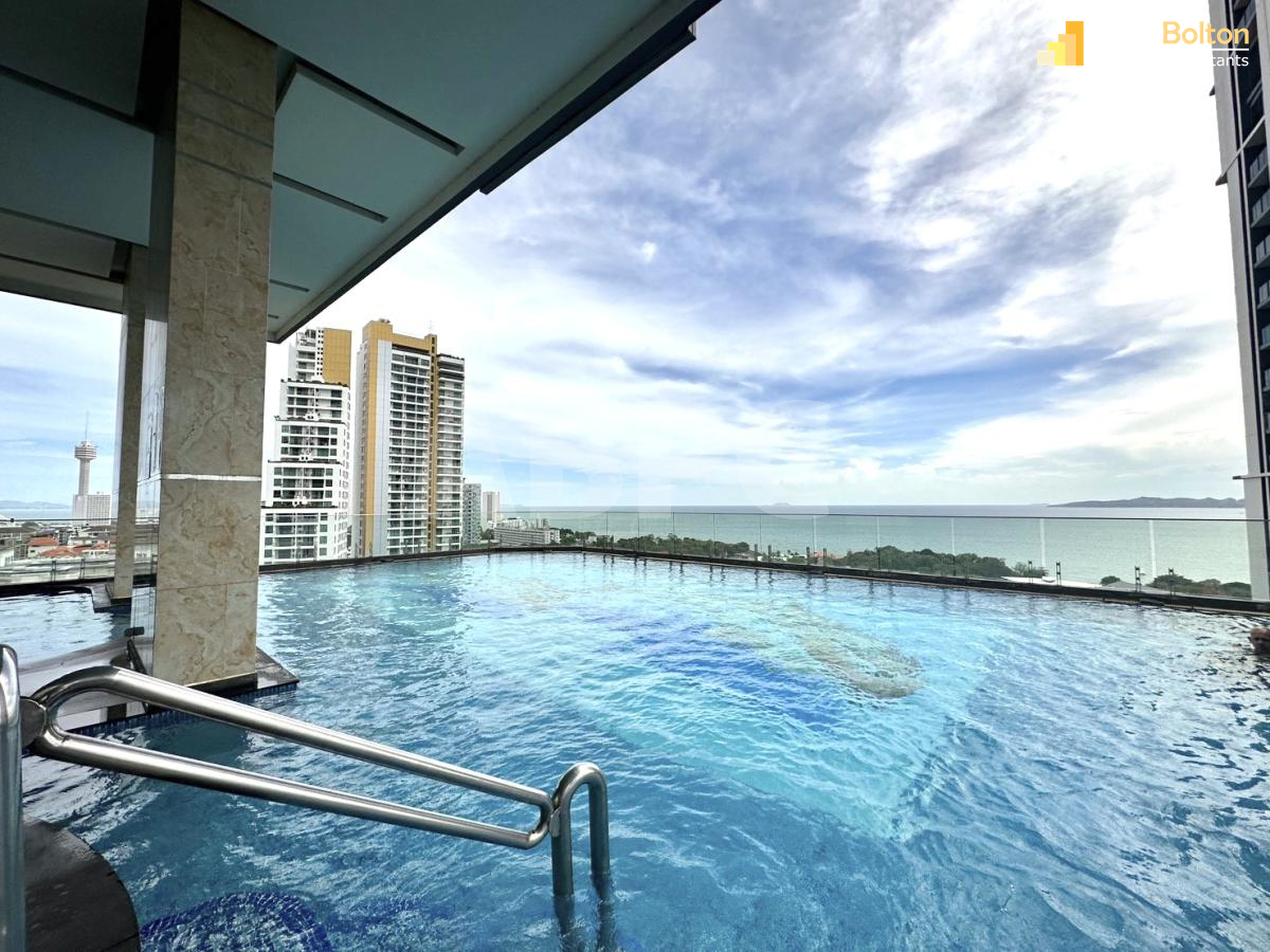 Ocean View Studio Condo In Pratumnak