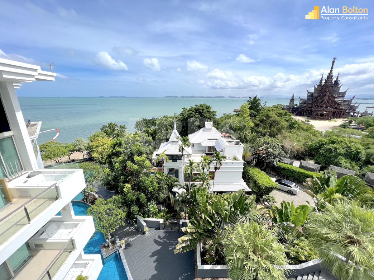 Ocean View 2 Bedroom 3 bathroom Condo in Wongamat