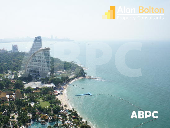 Front Facing Ocean View 3 Bed 3 Bath Condo In Wongamat