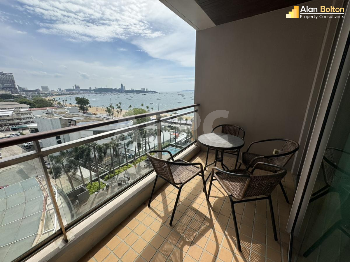 Ocean View 1 Bed 1 Bath Condo in North Pattaya CR1090