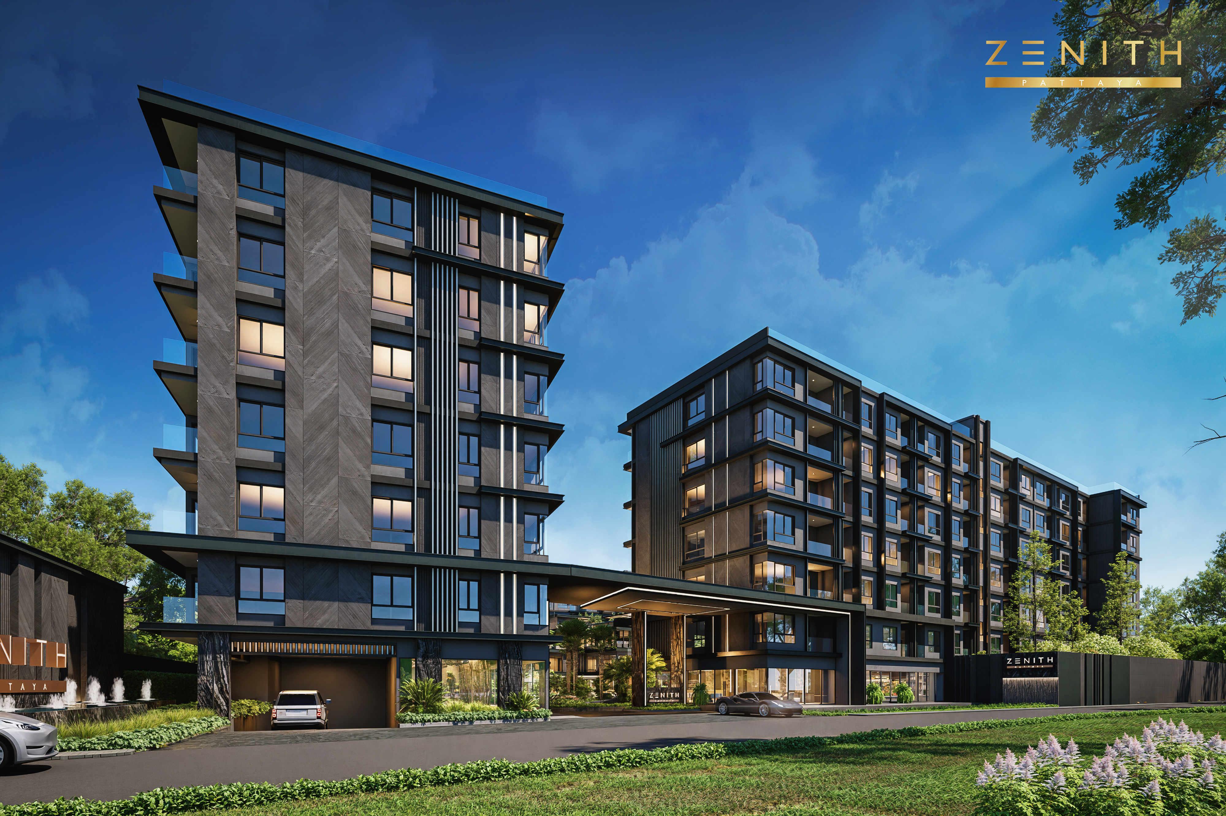 Stunning 1 Bed 1 Bath Pool Access Condo Zenith Pattaya - Foreign Quota photo 9