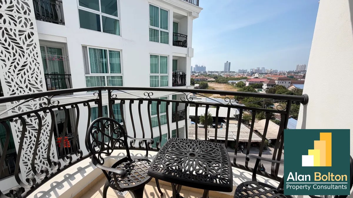 One bedroom condominium for rent in South Pattaya