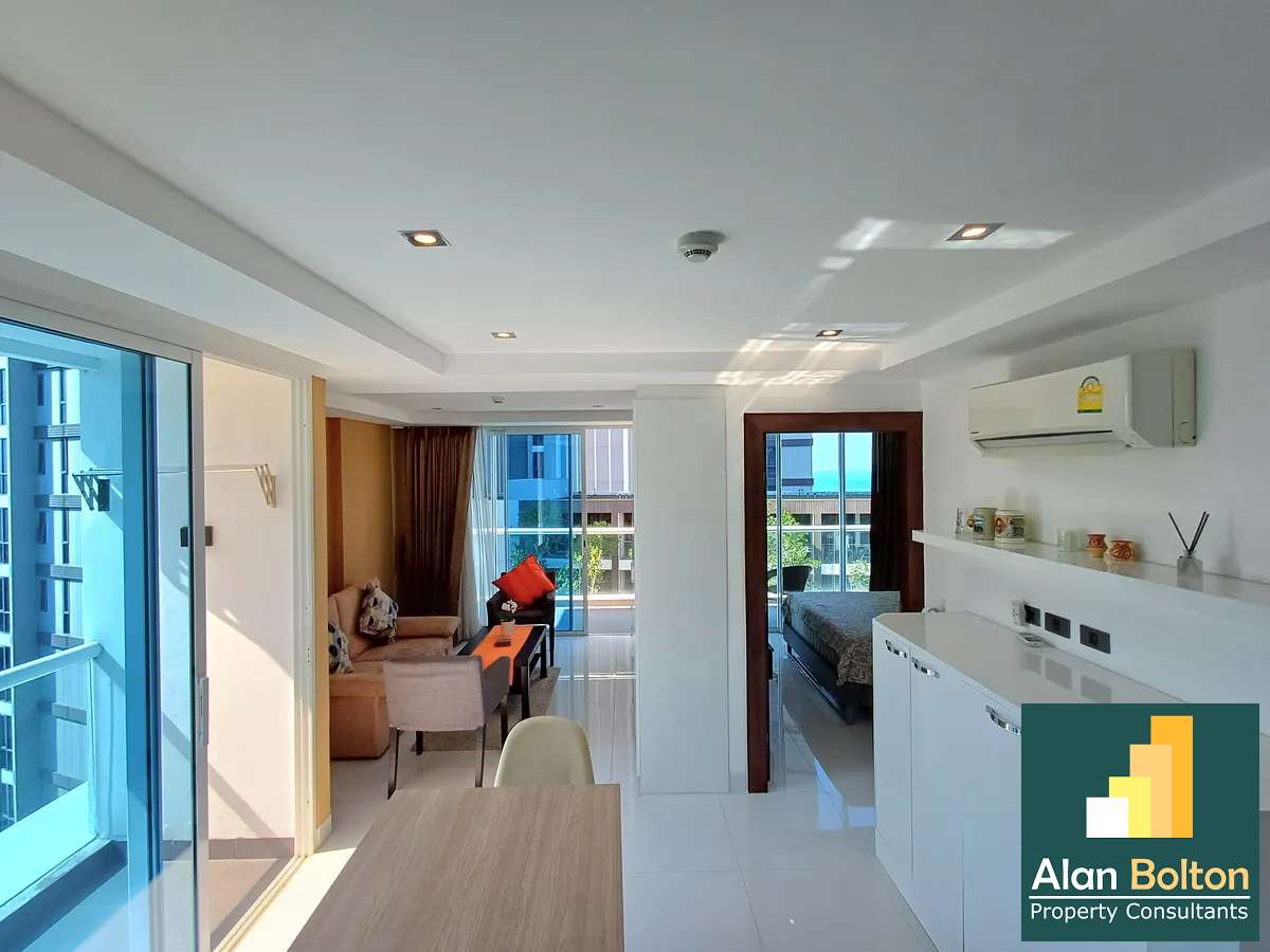Corner unit with a sea view 1 bed 1 bath in Serenity Wongamat (FQ) for Sale/Rent photo 5