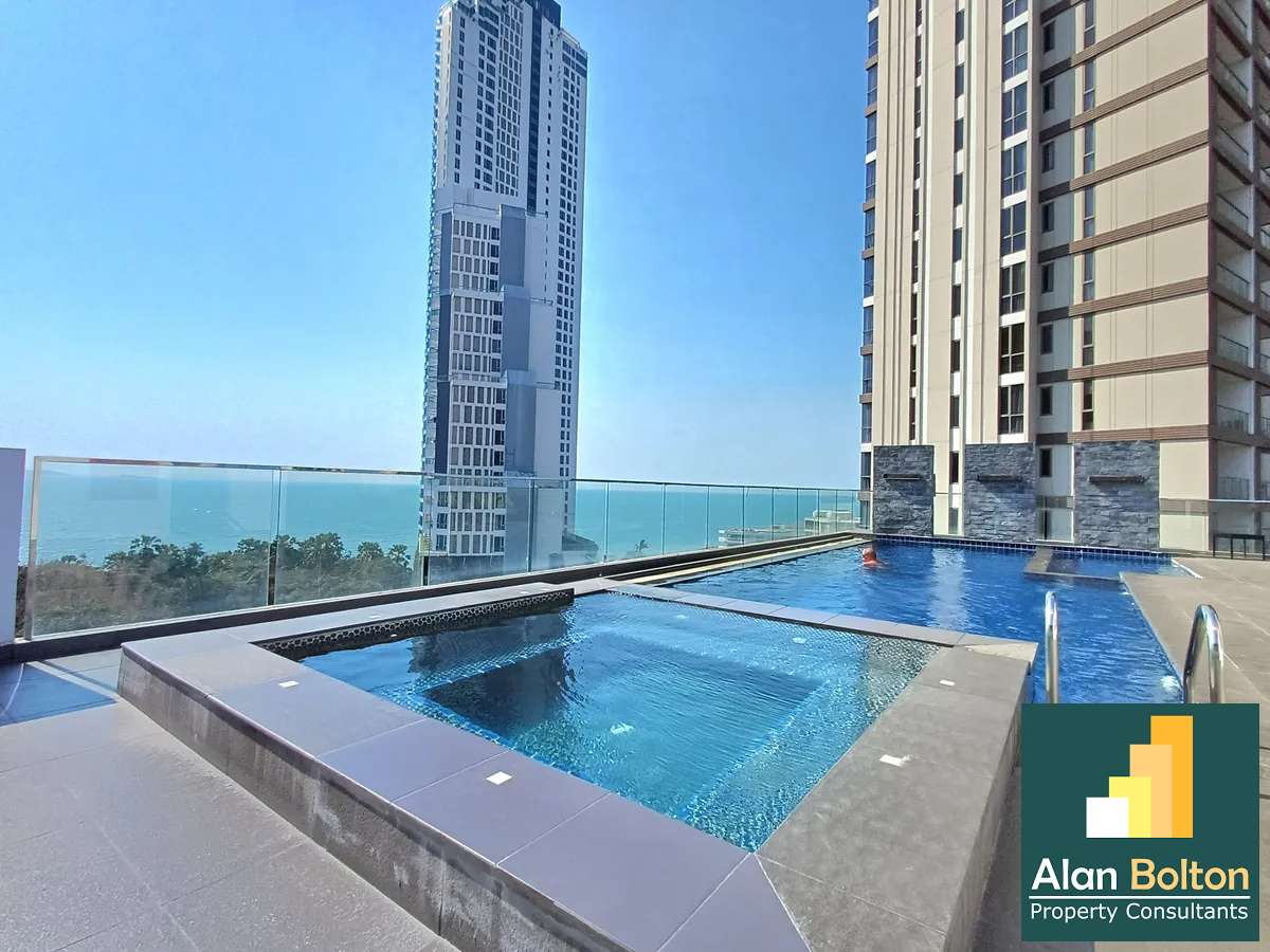 Corner unit with a sea view 1 bed 1 bath in Serenity Wongamat (FQ) for Sale/Rent photo 15