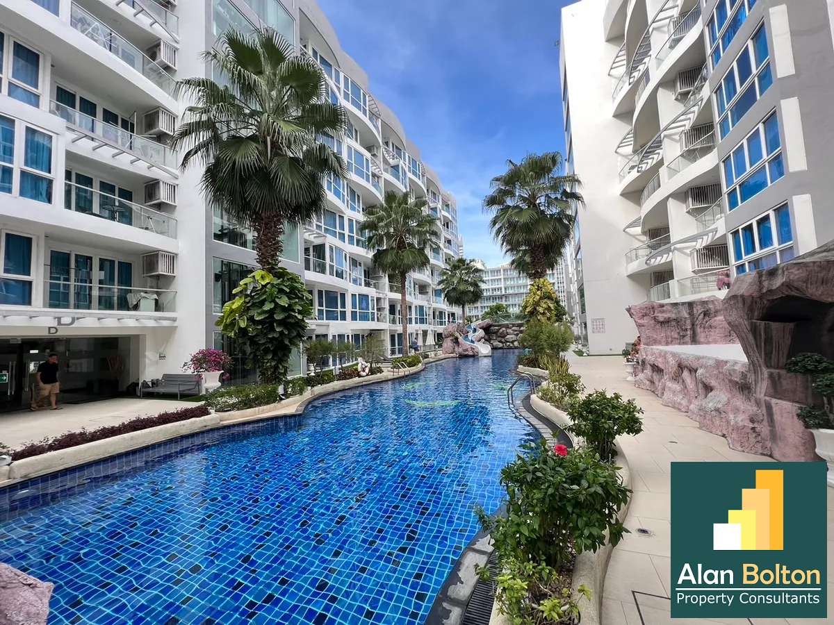 Pool View 2 Bed 2 Bath in Central Pattaya