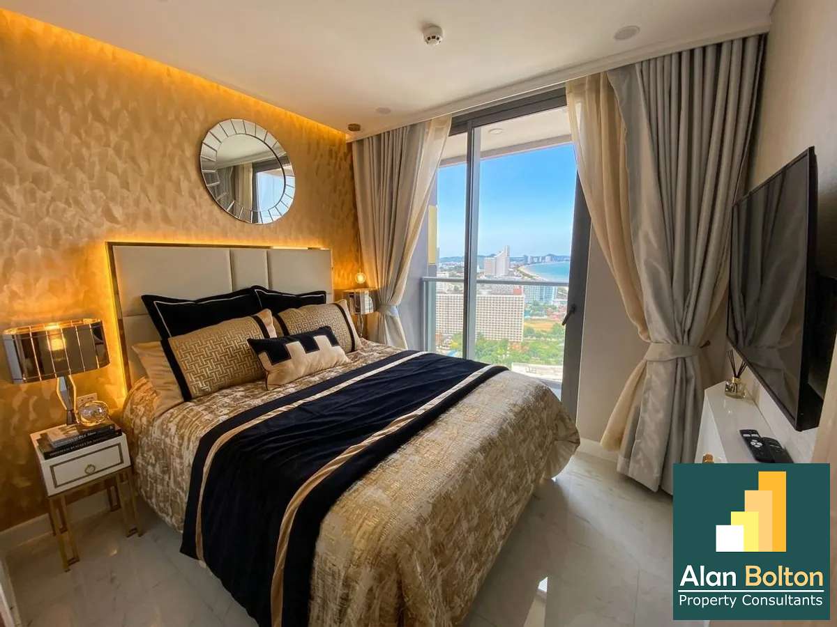 Sea view 1 Bedroom 1 Bathroom in Jomtien photo 3