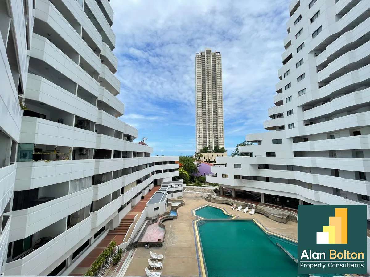 Partial Ocean View 2 Beds 2 Baths at Jomtien Paradise Condo photo 10