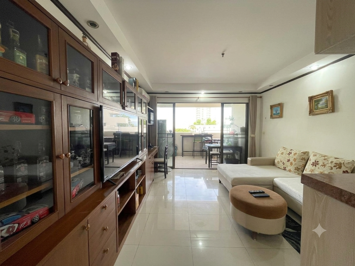 Partial Ocean View 2 Beds 2 Baths at Jomtien Paradise Condo photo 24