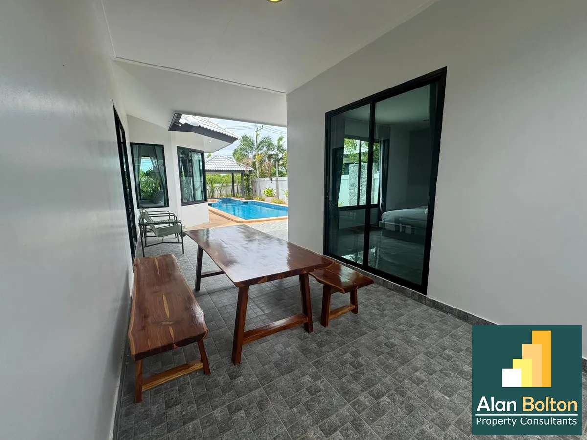 Brand New Modern 4 Bed 3 Bath Pool Villa In East Pattaya photo 19