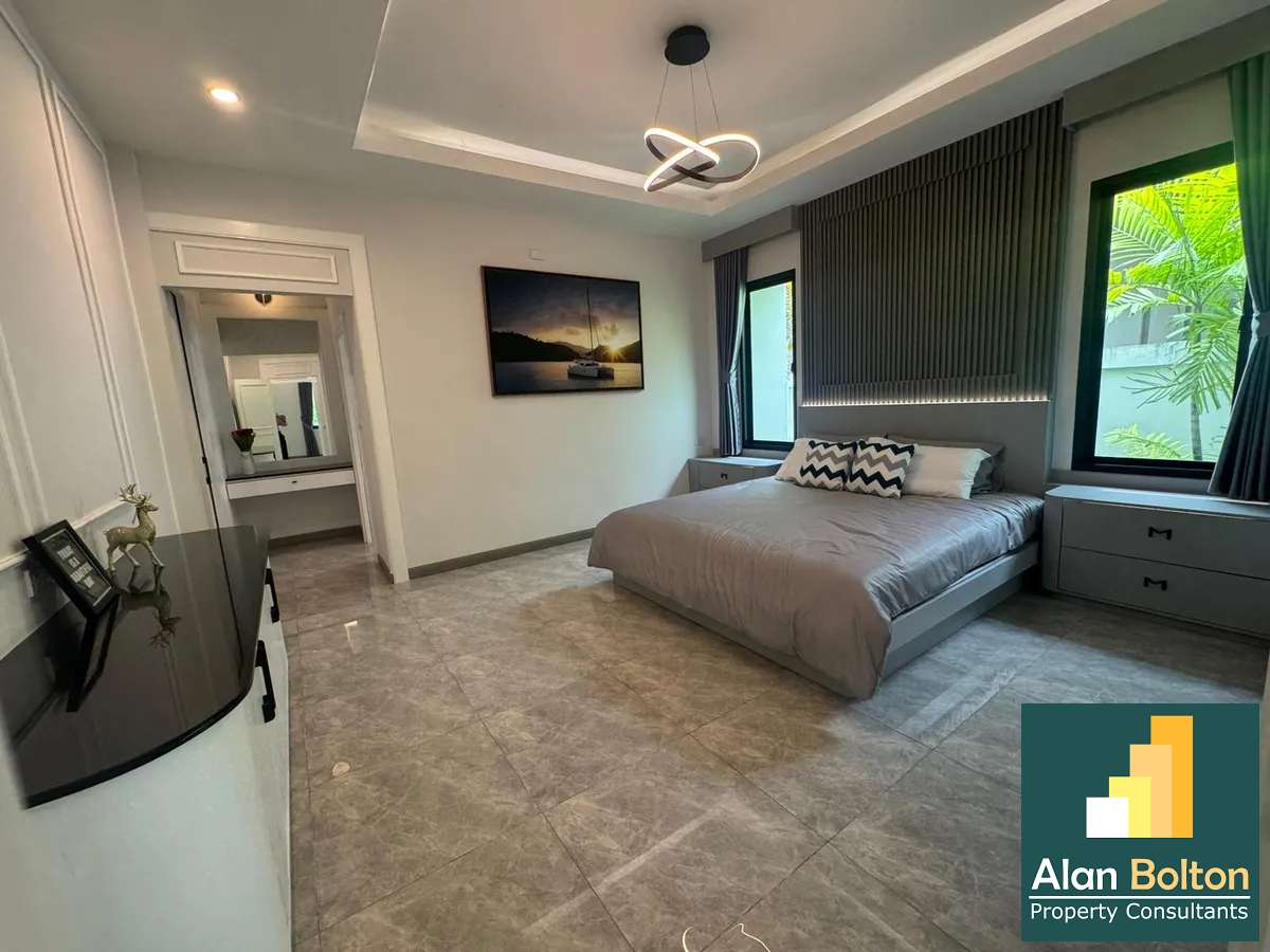 Brand New Modern 4 Bed 3 Bath Pool Villa In East Pattaya photo 20
