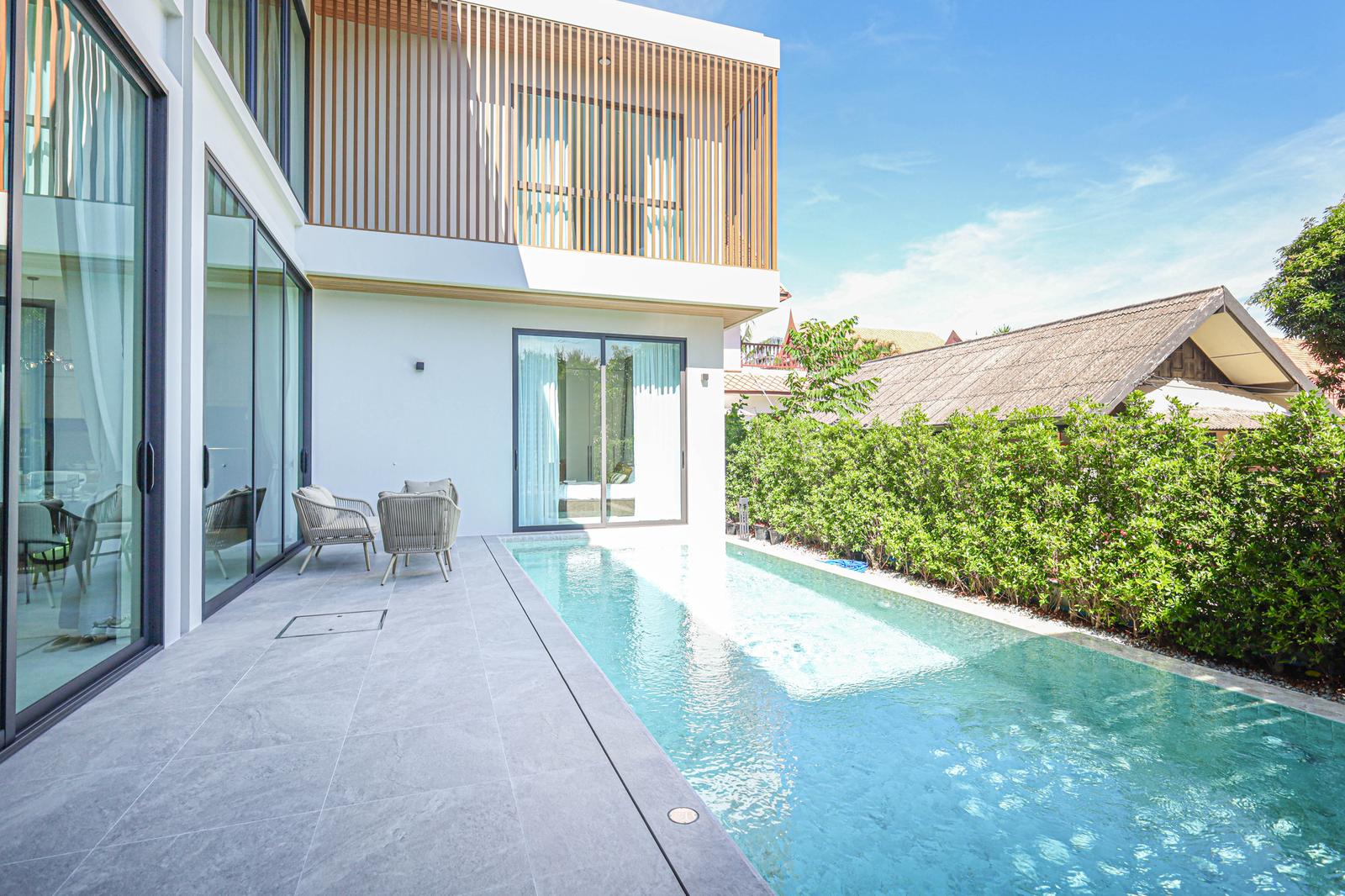 Brand New Modern Luxury 5 Bed 6 Bath Pool Villa In Jomtien photo 21
