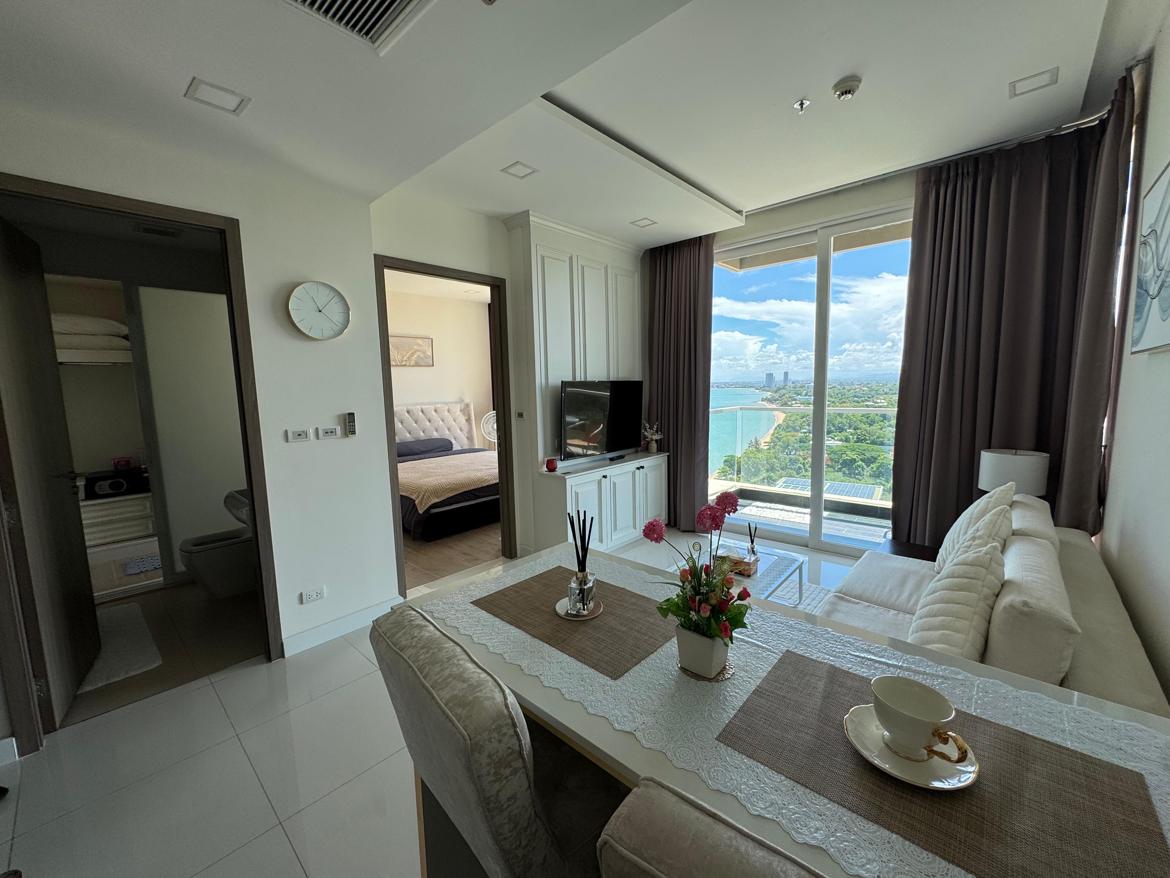 Like New Beachfront Ocean View 1 Bed 1 Bath Condo In Bang Saray photo 43
