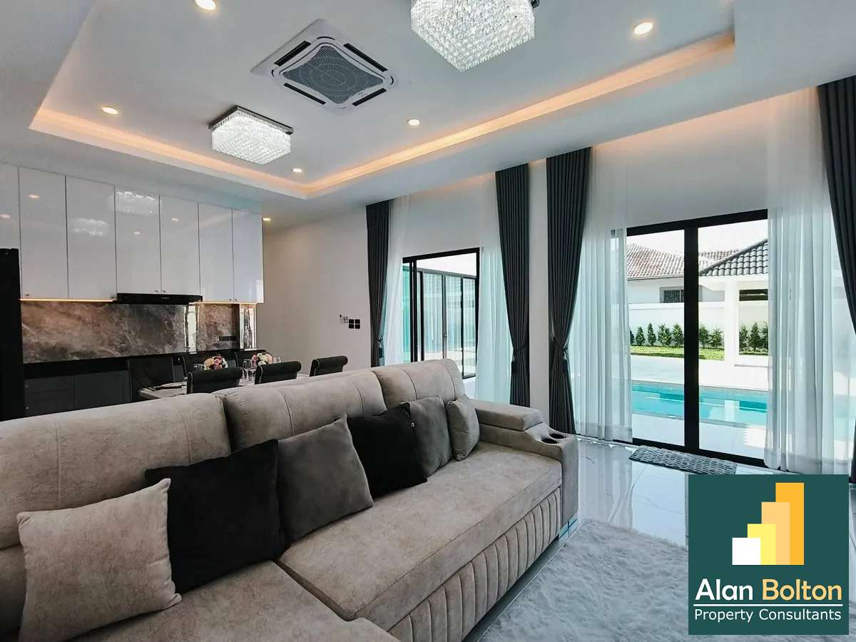 Newly Brand New Pool Villa 4 bedrooms 5 bathrooms in Siam Country Club for SALE photo 3