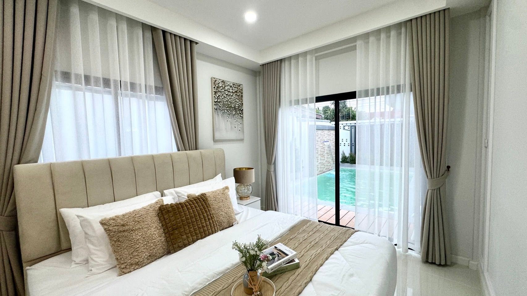Luxury Brand New Pool Villa 4 bedrooms 6 bathrooms in Mabprachan Lake for SALE/RENT photo 74
