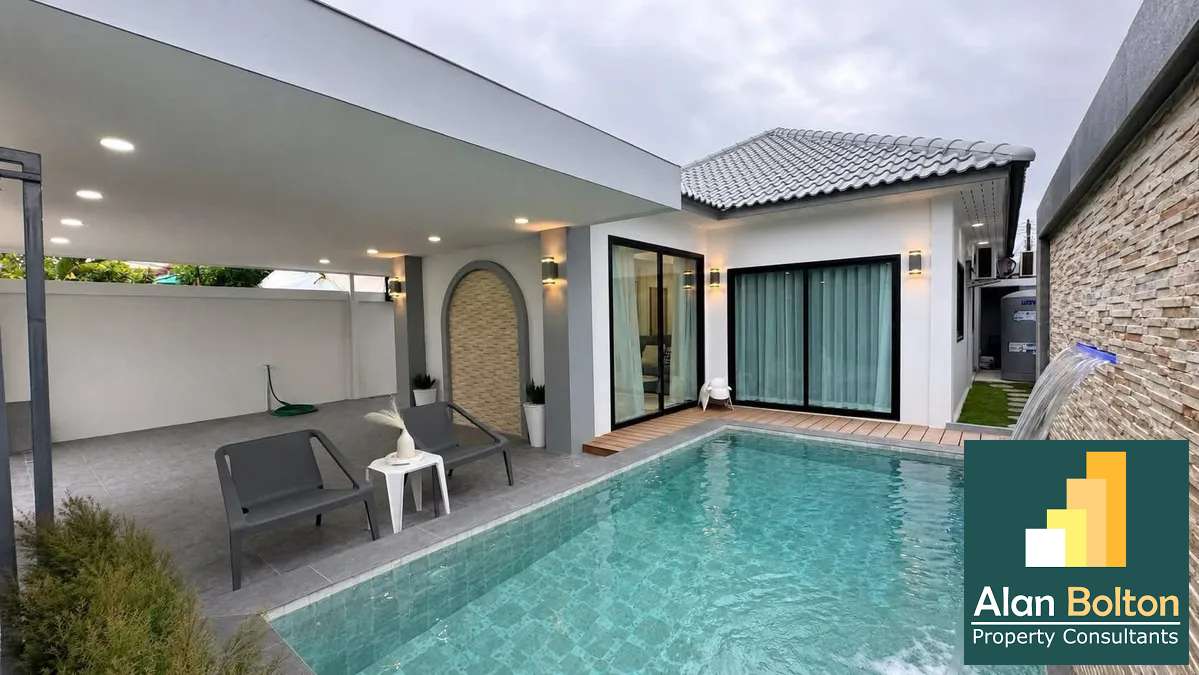 Luxury private pool villa for sale