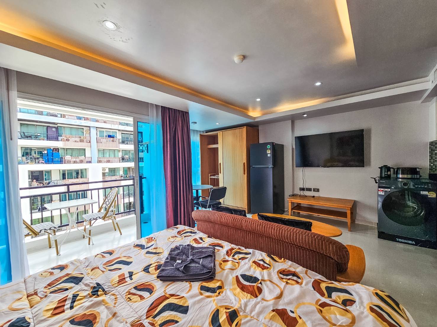 Studio in jomtien seven seas for rent photo 12