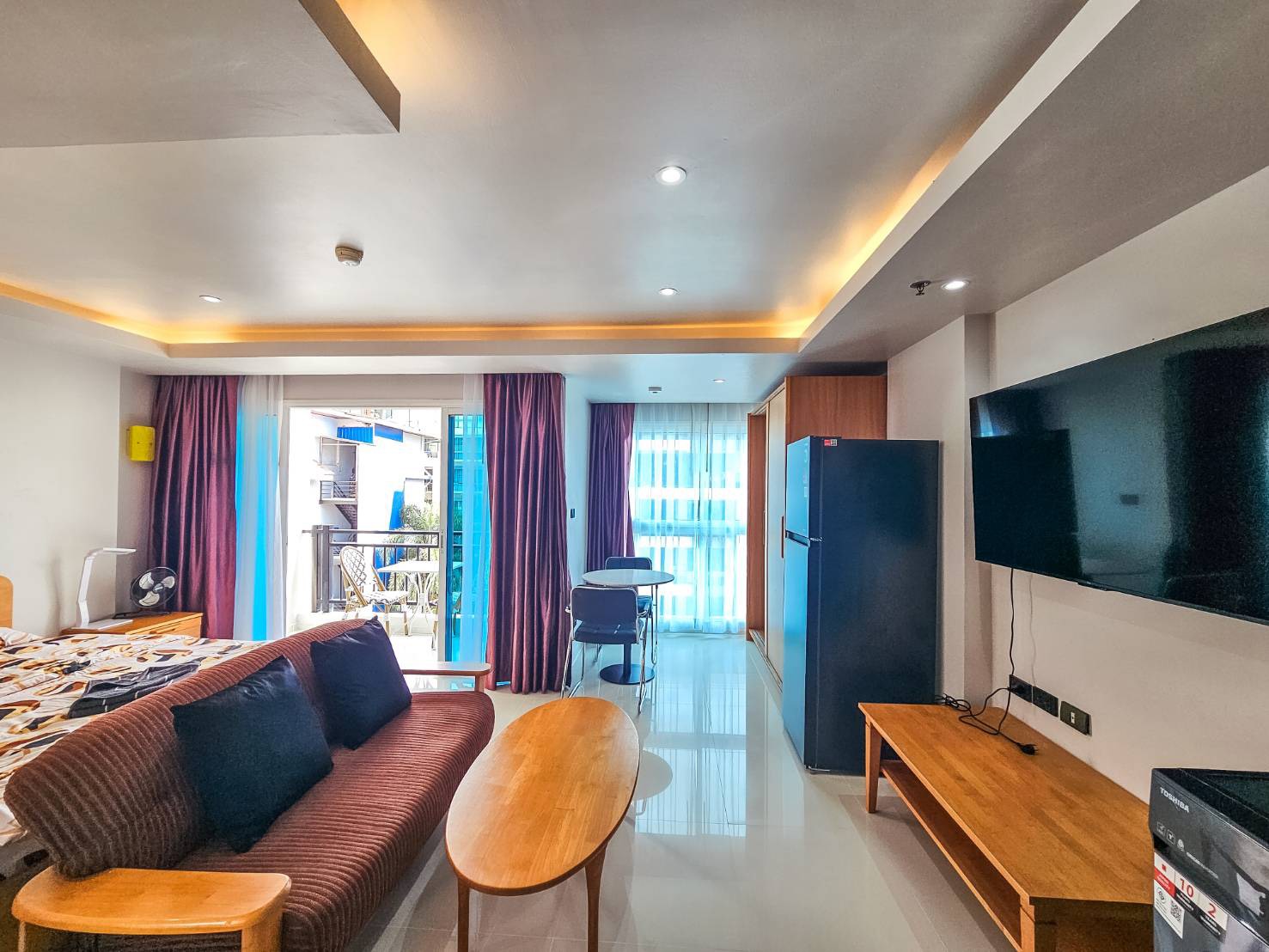Studio in jomtien seven seas for rent photo 14