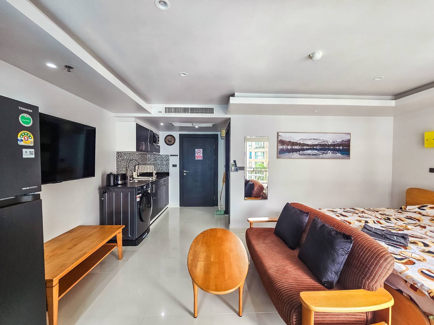 Studio in jomtien seven seas for rent photo 15