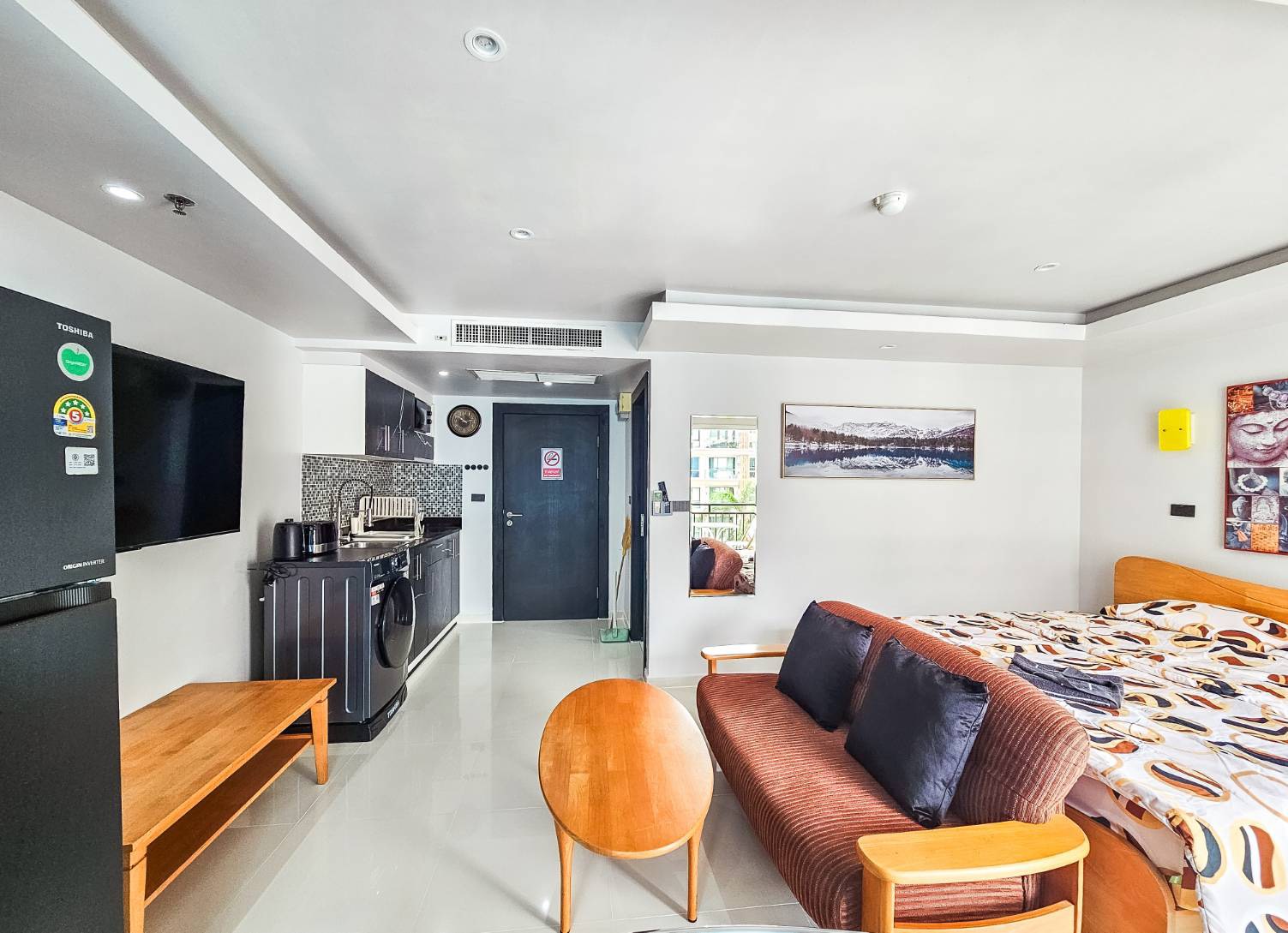 Studio in jomtien seven seas for rent photo 17