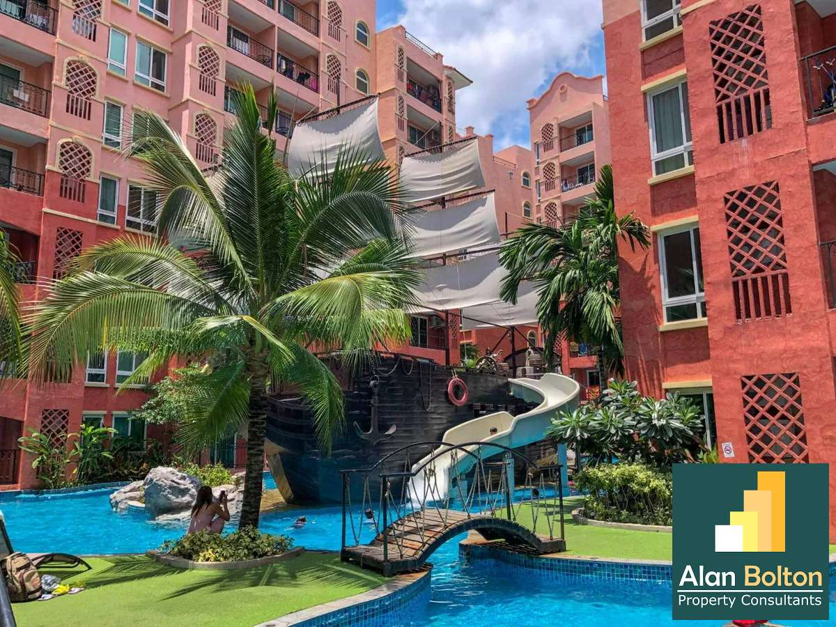 Studio in jomtien seven seas for rent