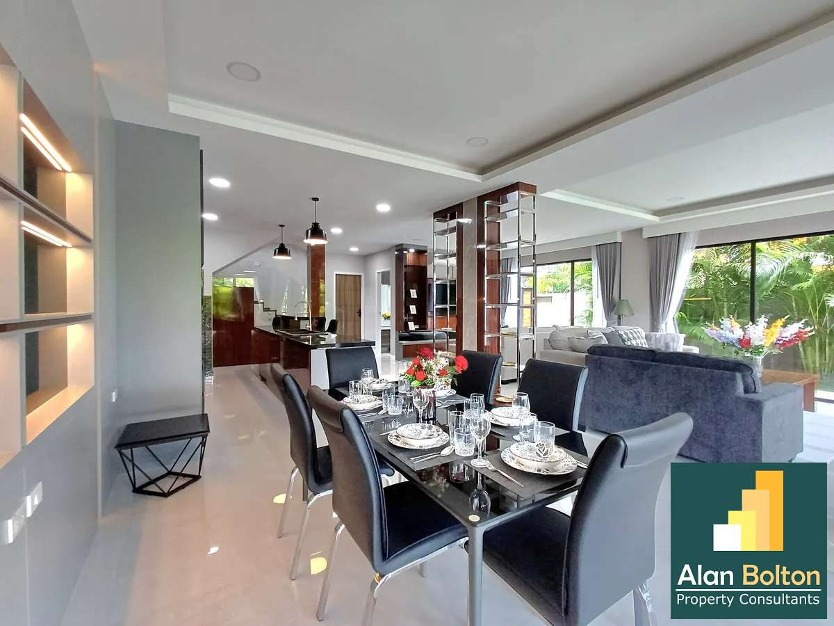 Luxury Brand New Pool Villa 4 bedrooms 6 bathrooms in Mabprachan Lake for SALE/RENT photo 8
